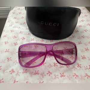 Gucci Vibrant Pink Sunglasses